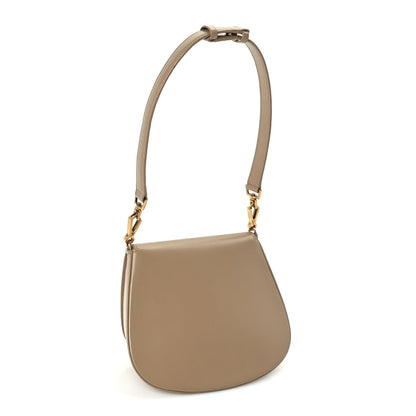 Saint Laurent Box Calfskin Voltaire Top Handle Bag Dark Toffee 2 of 8