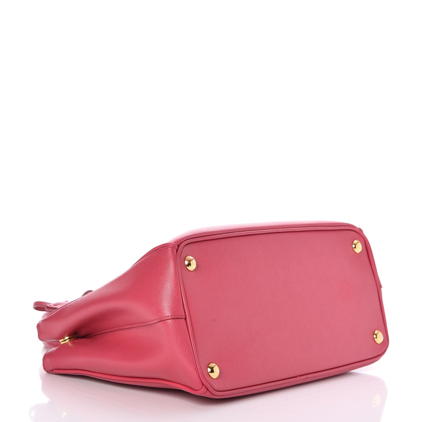 Saffiano Small Galleria Double Zip Tote Peonia