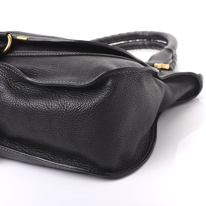 Chloe Calfskin Medium Marcie Satchel Black 9 of 9