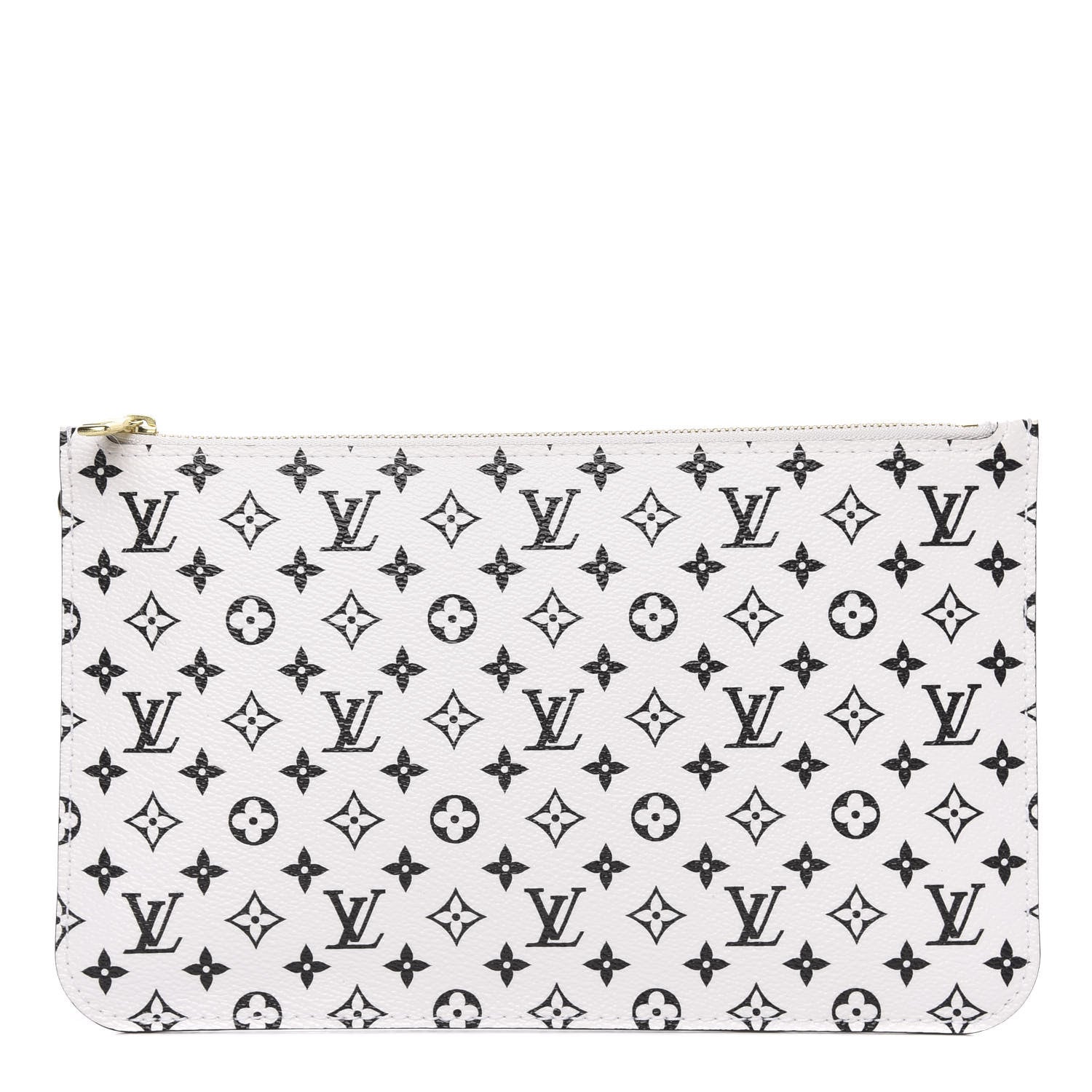 Louis Vuitton Monogram Giant Neverfull MM GM Pochette White 1 of 7