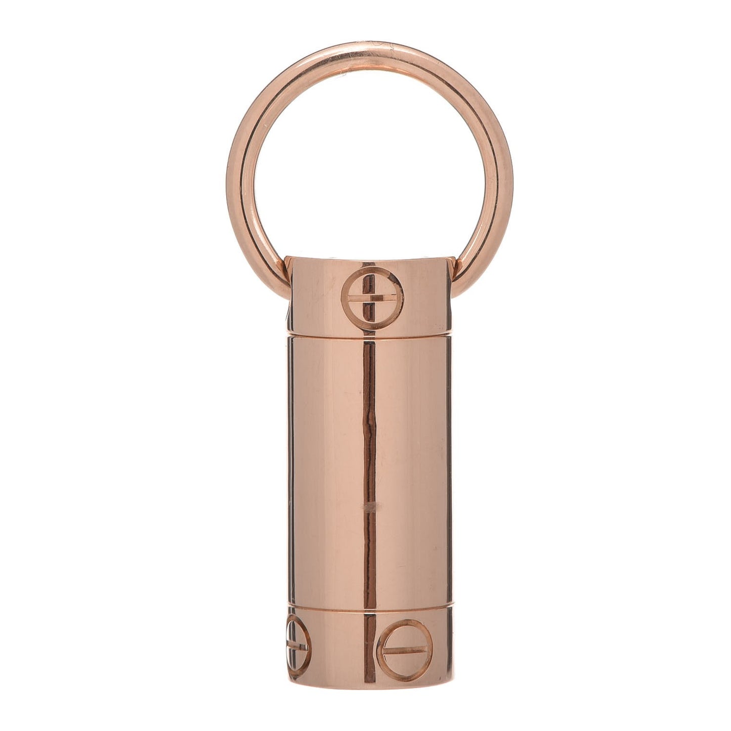 18K Pink Gold LOVE Screwdriver Pendant