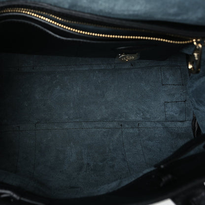 Mulberry Small Classic Grain Bayswater Black 4 of 8