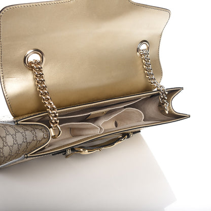 Gucci Guccissima Medium Emily Chain Shoulder Bag Gold 5 of 7