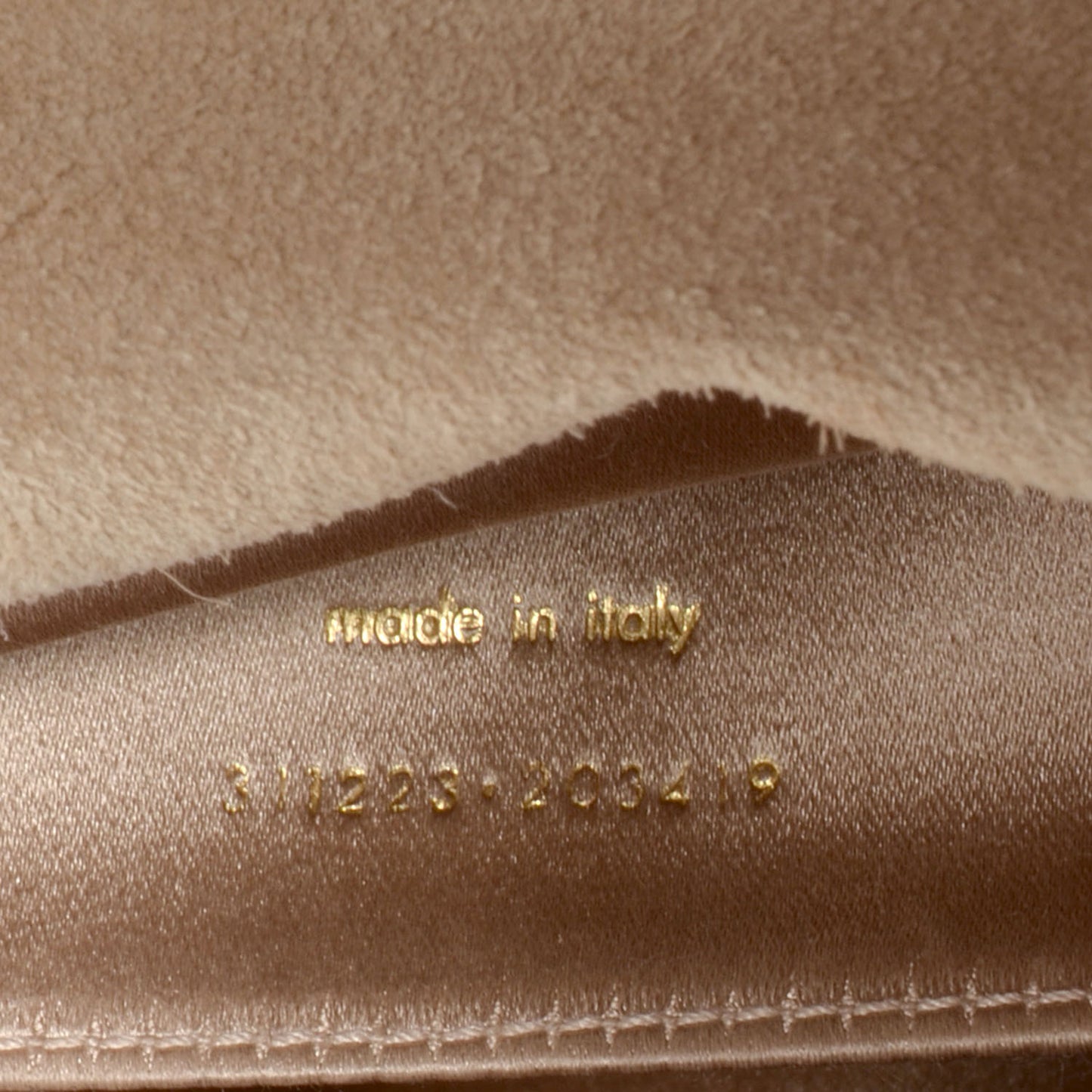 Patent Belle de Jour Large Clutch Nude