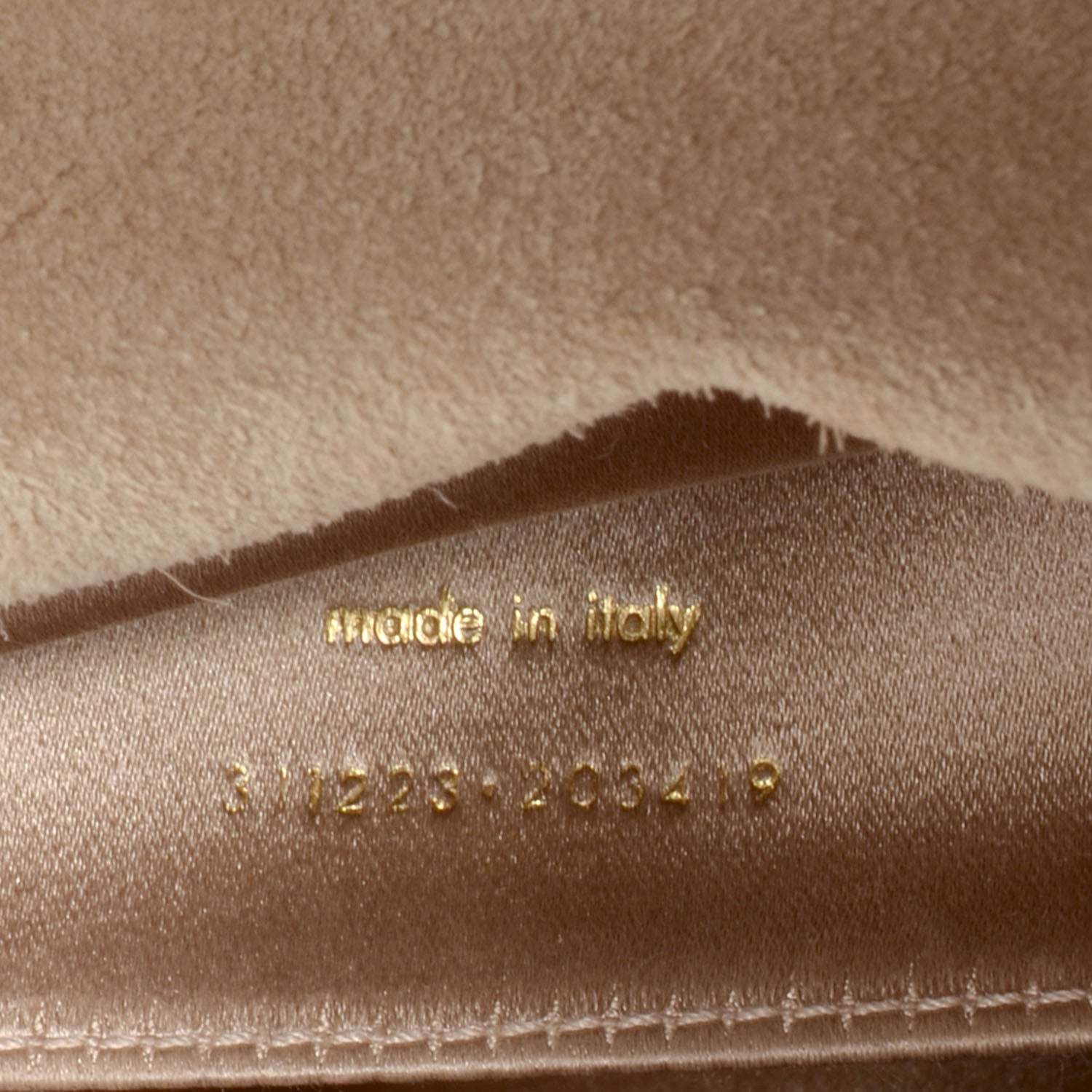 Saint Laurent Patent Belle de Jour Large Clutch Nude 7 of 7