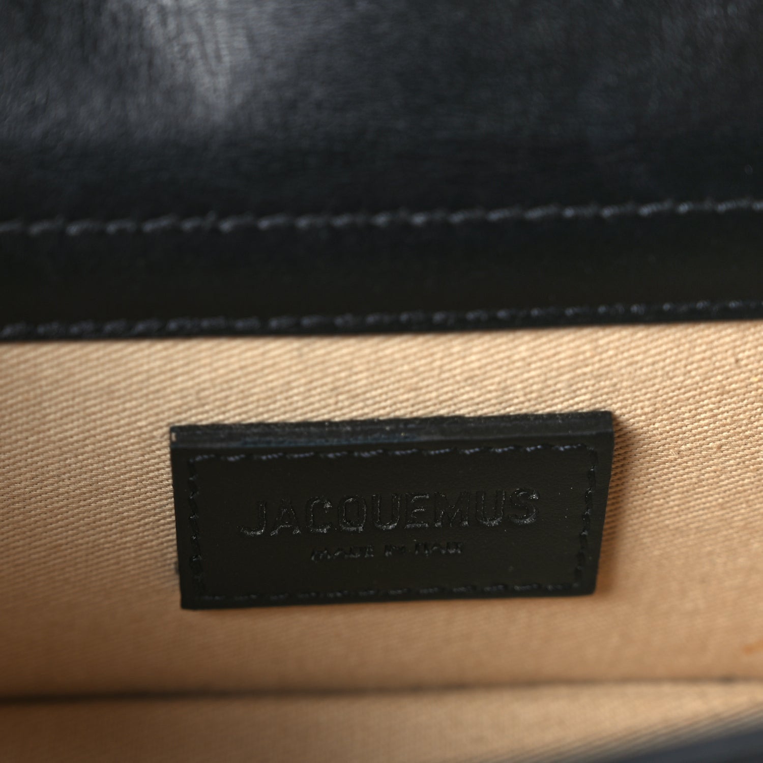 Jacquemus Smooth Calfskin Le Bambino Black 5 of 8