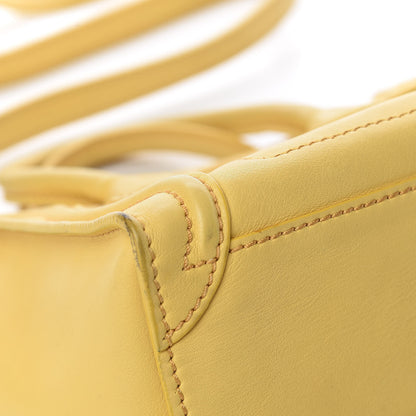 Celine Smooth Calfskin Nano Luggage Citron 17 of 20