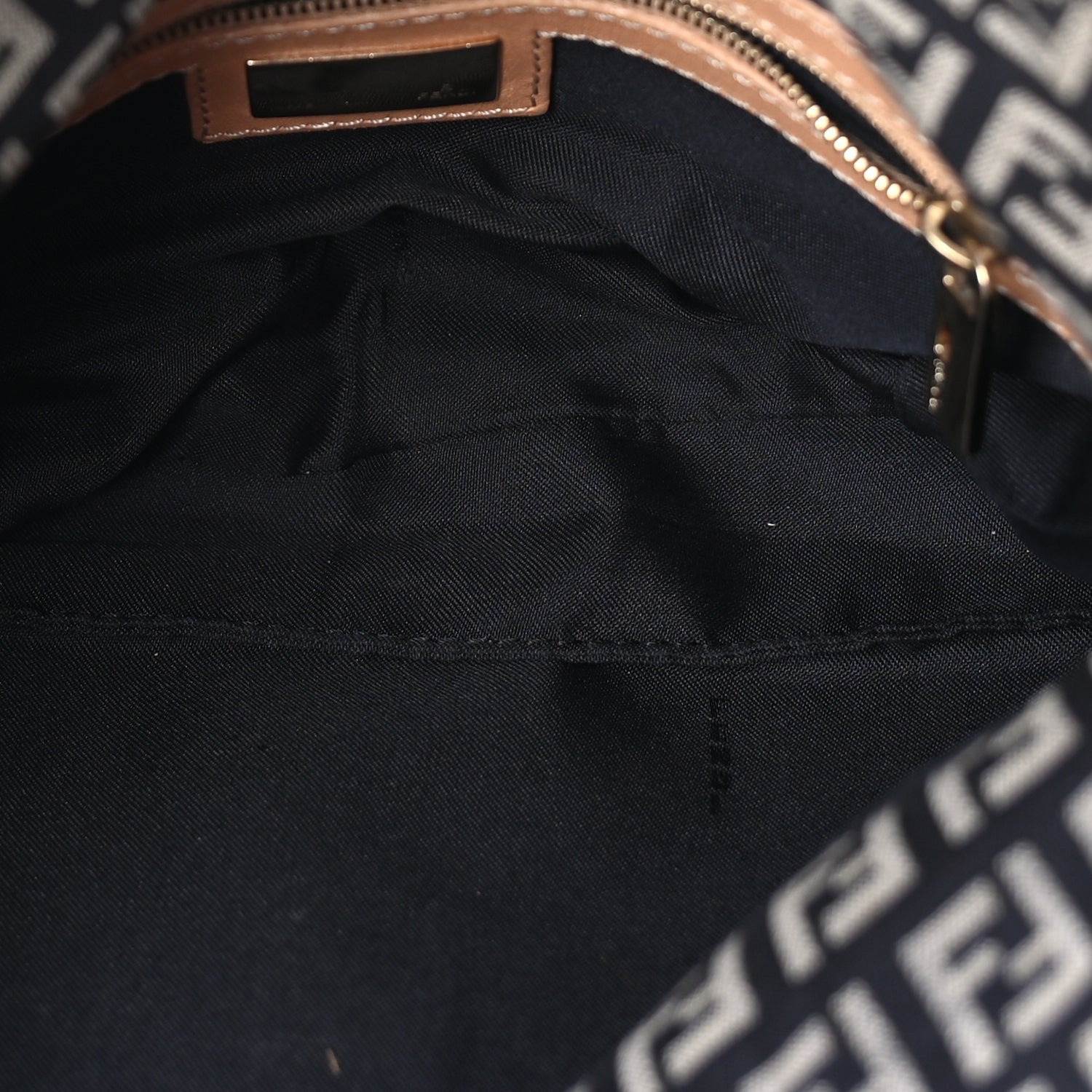 Fendi Zucchino Baguette Black 4 of 7