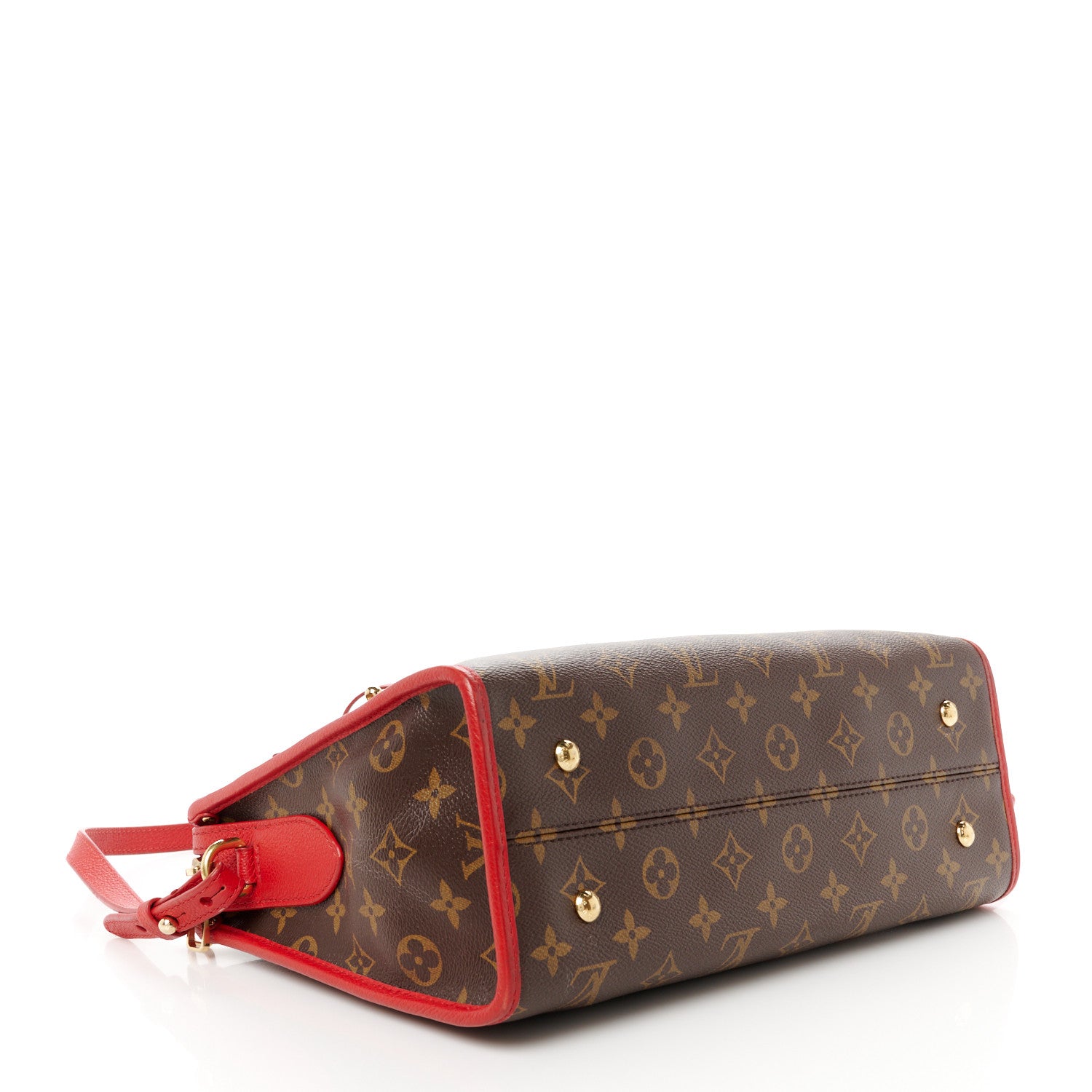 Louis Vuitton Monogram Popincourt PM Red 4 of 9