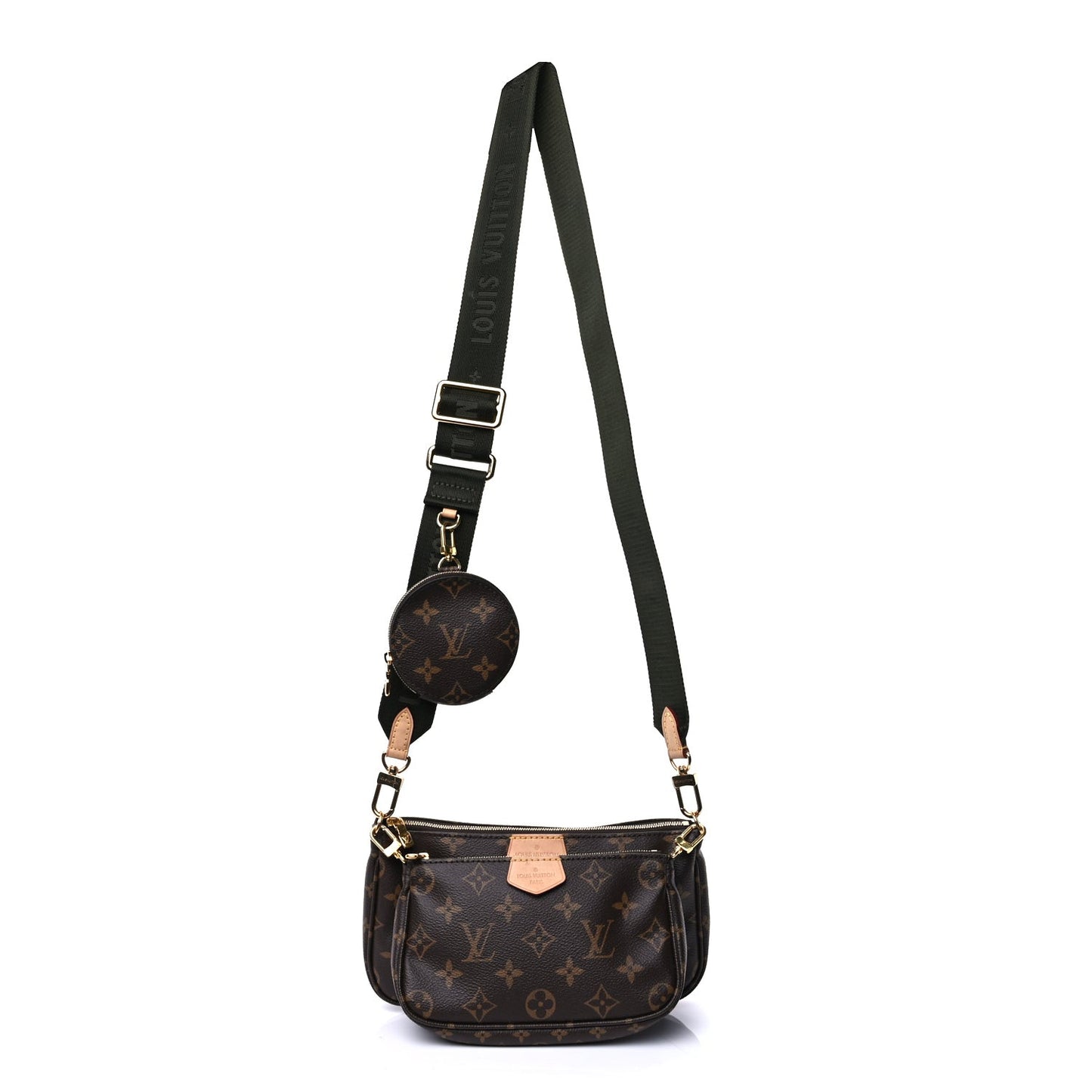 Monogram Multi Pochette Accessories Khaki