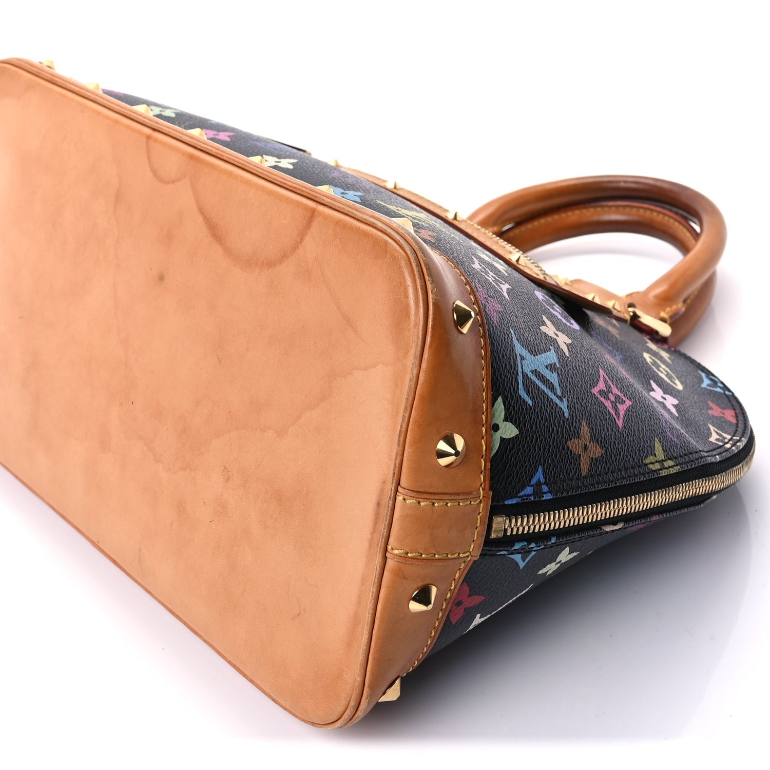 Louis Vuitton Monogram Multicolor Alma Black 7 of 7