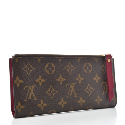 Louis Vuitton Monogram Adele Wallet Fuchsia 3 of 7