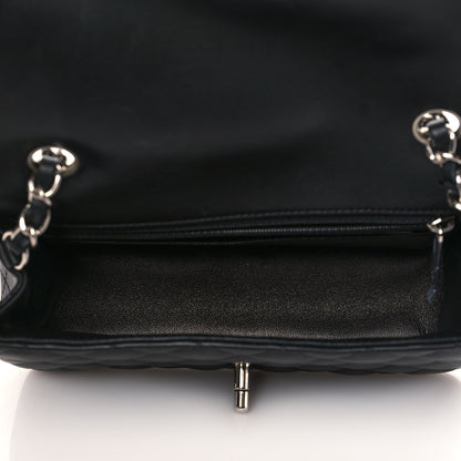 Chanel Lambskin Quilted Mini Rectangular Flap Black 5 of 11