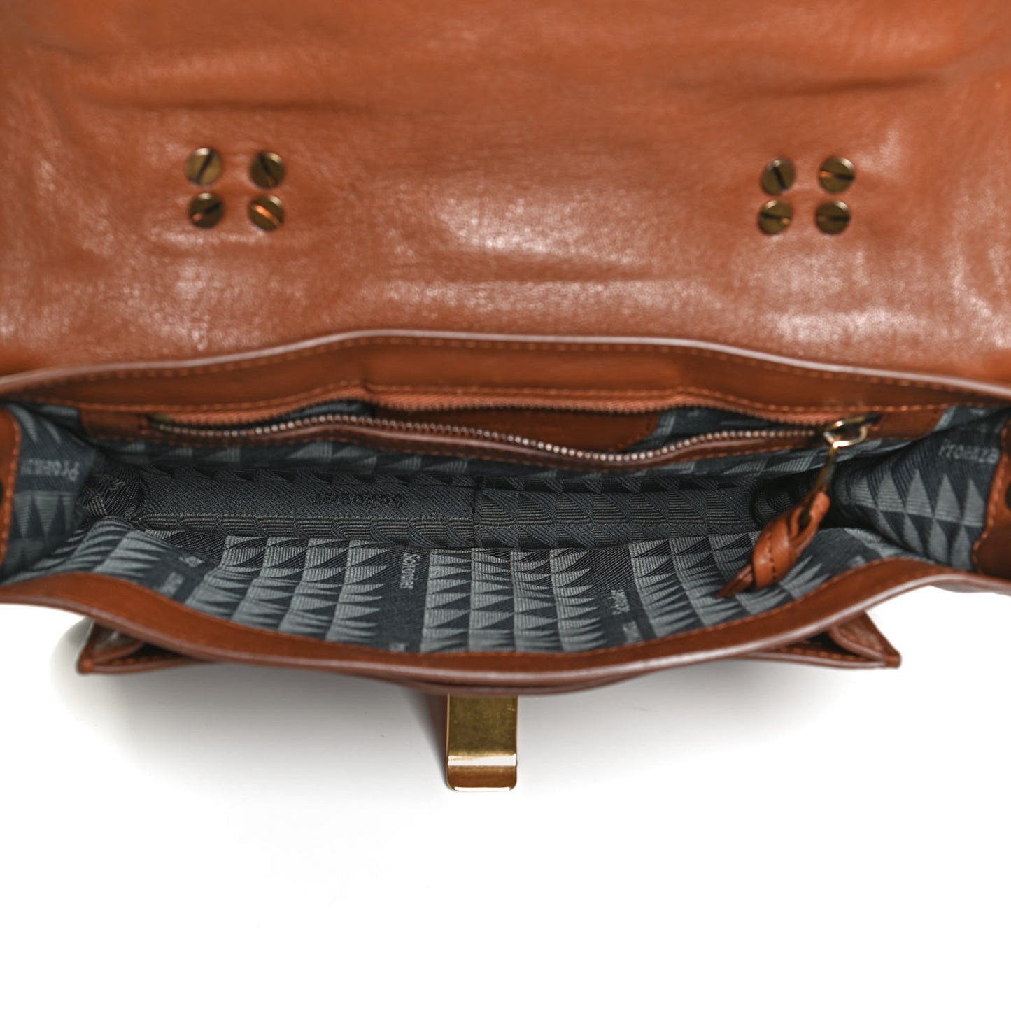 Lambskin Tiny PS1 Satchel Saddle