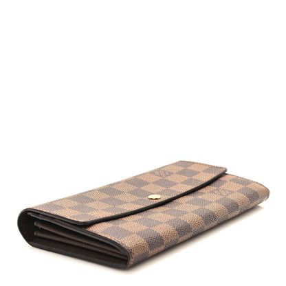 Louis Vuitton Damier Ebene Sarah Wallet 4 of 6