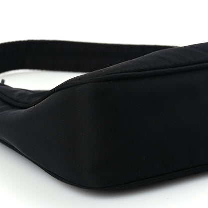 Prada Tessuto Nylon Mini Re-Edition 2000 Bag Black 7 of 8