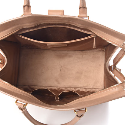 Saint Laurent Textured Calfskin Large Cabas ChYc Beige 5 of 13