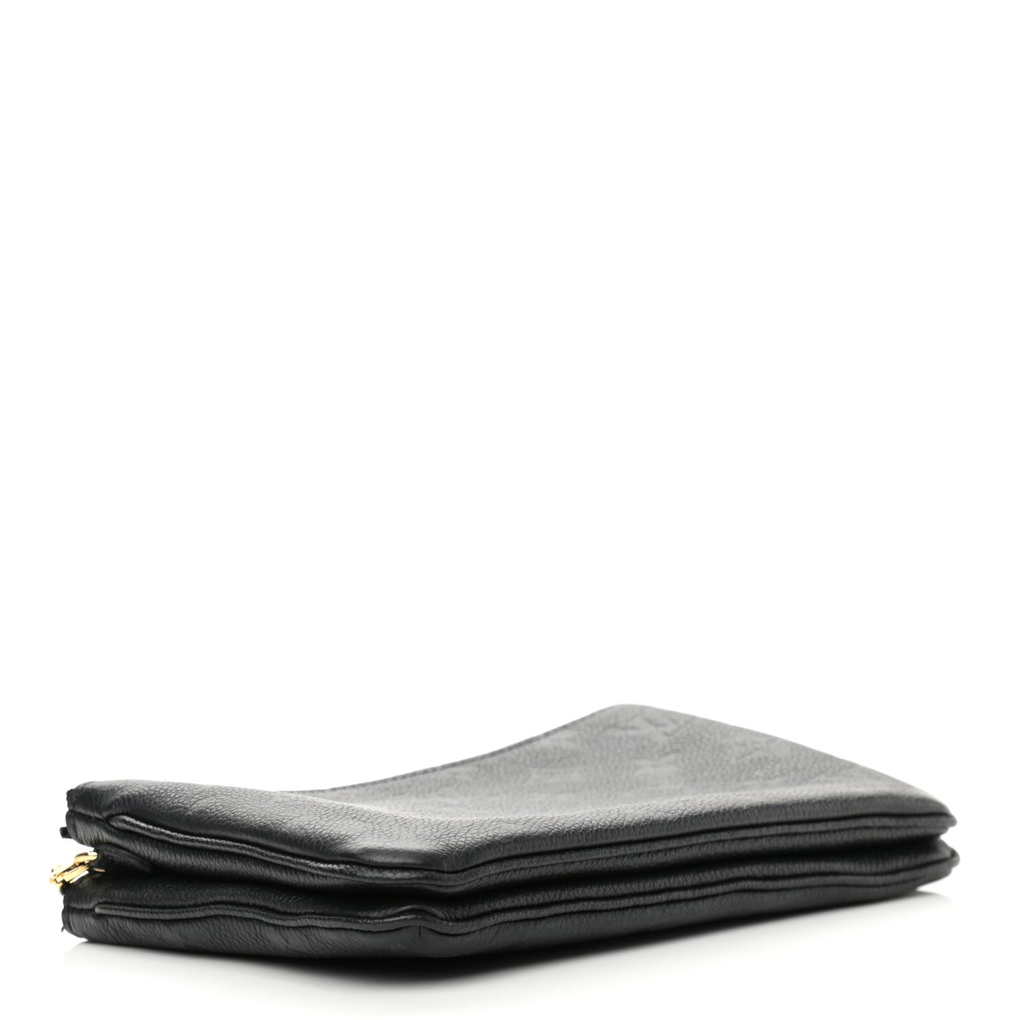 Empreinte Double Zip Pochette Black