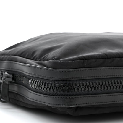 Valentino Garavani Nylon Camouflage Travel Briefcase Black 8 of 10