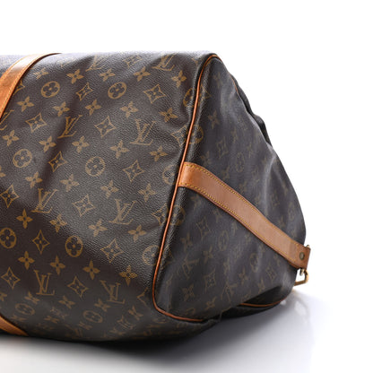 Louis Vuitton Monogram Keepall Bandouliere 55 10 of 12