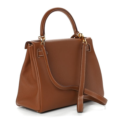 Hermes Togo Kelly Retourne 28 Gold 2 of 9