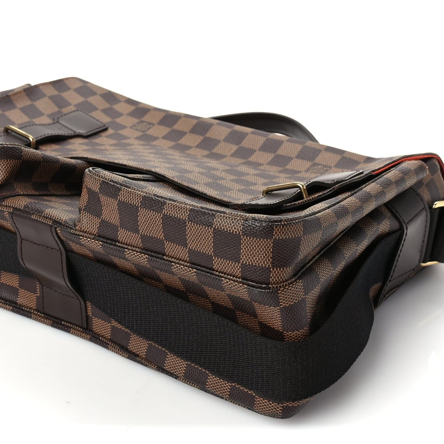 Damier Ebene Broadway Messenger Bag Brown