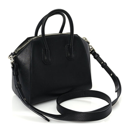 Givenchy Sugar Goatskin Mini Antigona  Black 2 of 8