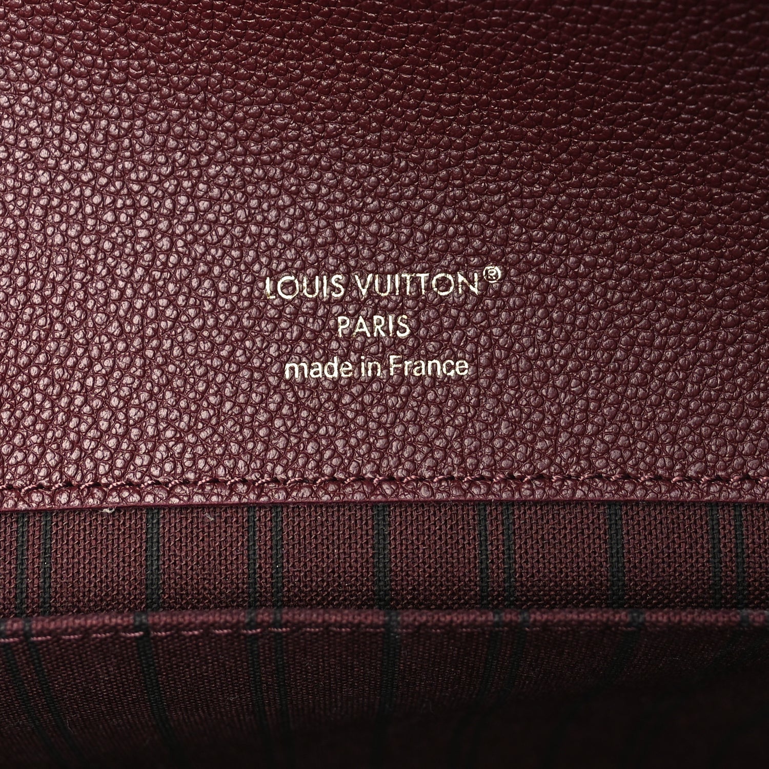 Louis Vuitton Empreinte Pochette Metis  Wine 5 of 8