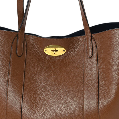 Mulberry Small Classic Grain Bayswater Tote Oak Oxford Blue 6 of 8