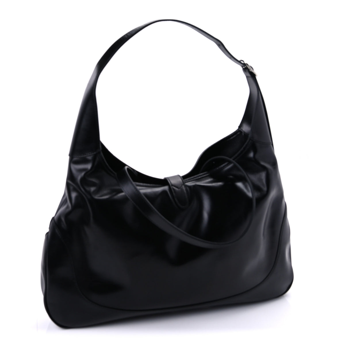 Calfskin Large Jackie 1961 Shoulder Bag Black