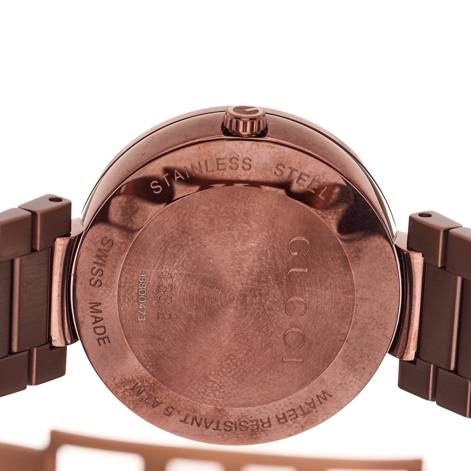 Gucci Stainless Steel 42mm Interlocking Quartz Watch Grey 4 of 4