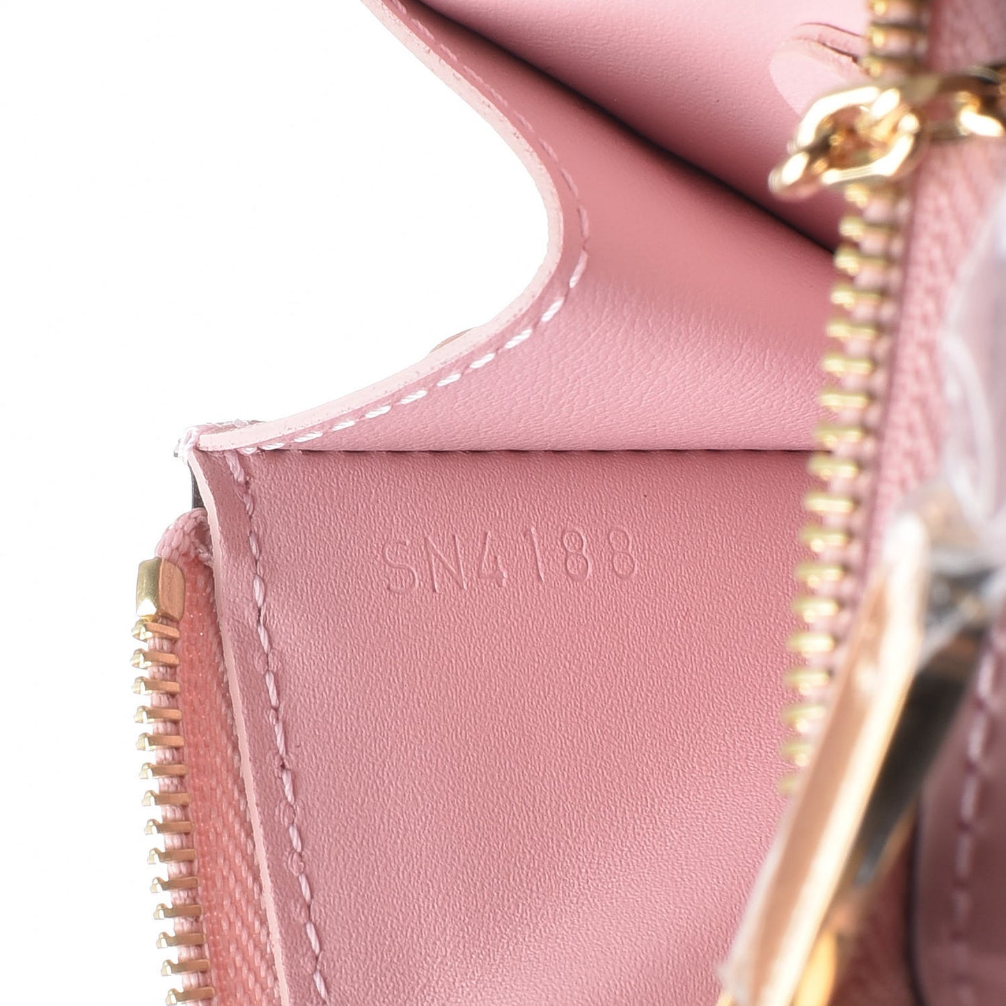 Patent Miroir Venice Key Pouch Rose Ballerine