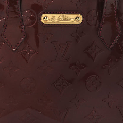 Louis Vuitton Vernis Wilshire PM Amarante 7 of 12