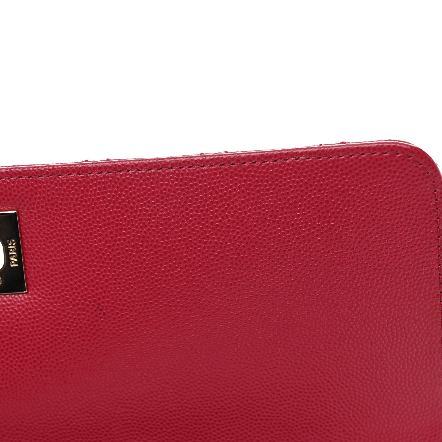 Chanel Caviar Quilted Small Coco Handle Flap Dark Pink 13 of 18