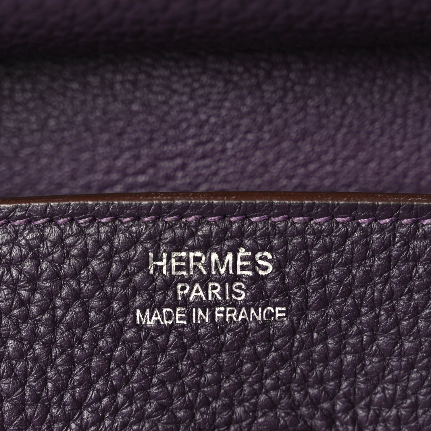 Hermes Togo Birkin 35 Raisin 6 of 9