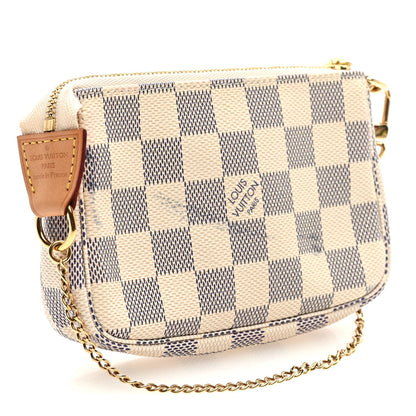 Louis Vuitton Damier Azur Mini Pochette Accessories 3 of 7