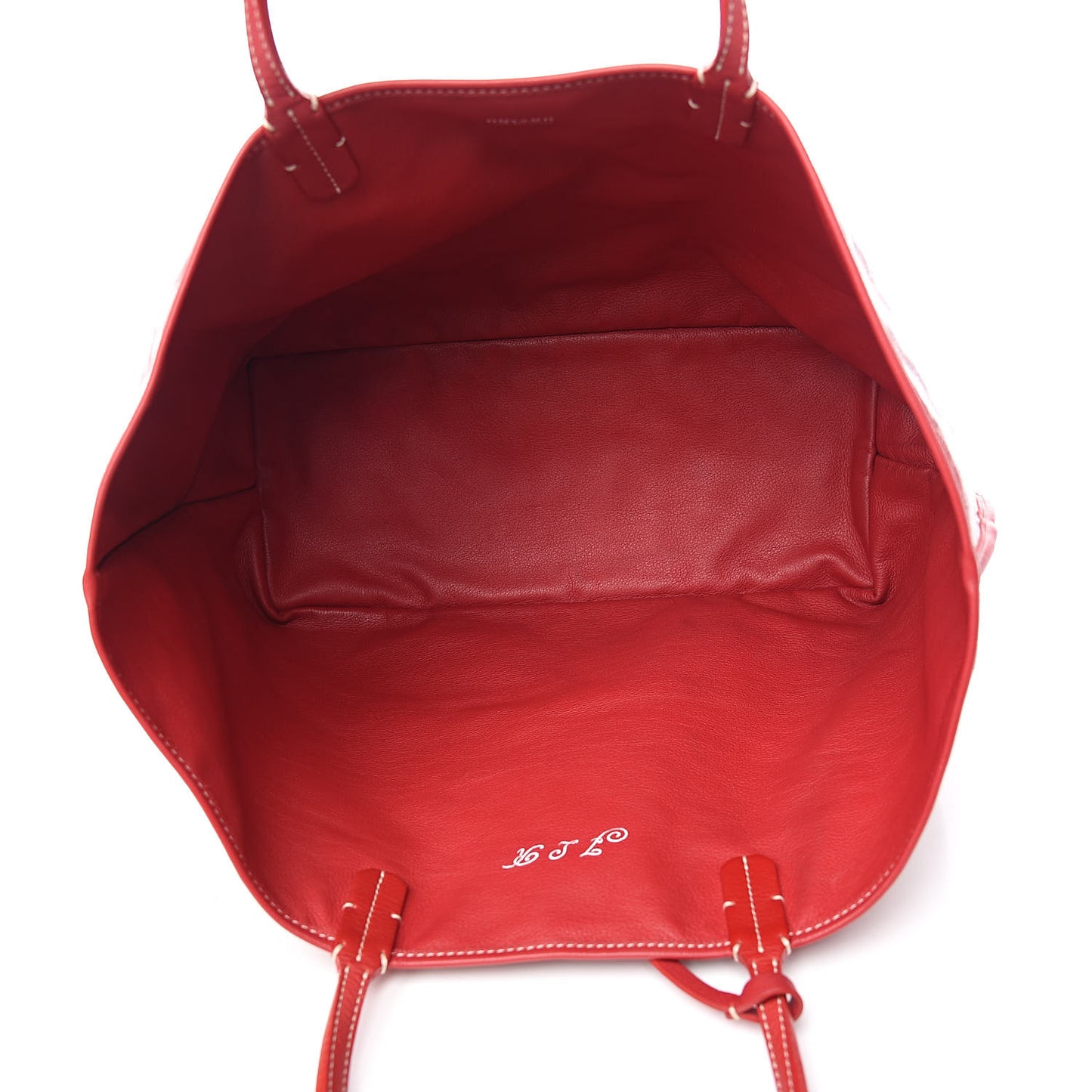 Goyardine Reversible Anjou PM Red