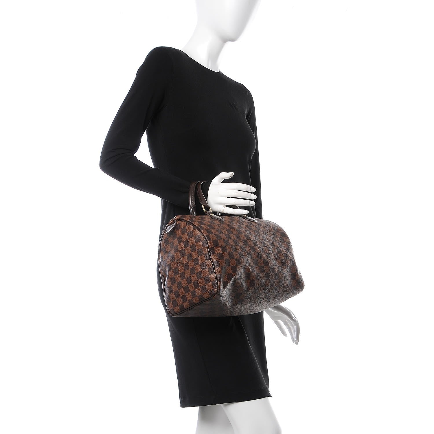 Louis Vuitton Damier Ebene Speedy 30 2 of 8