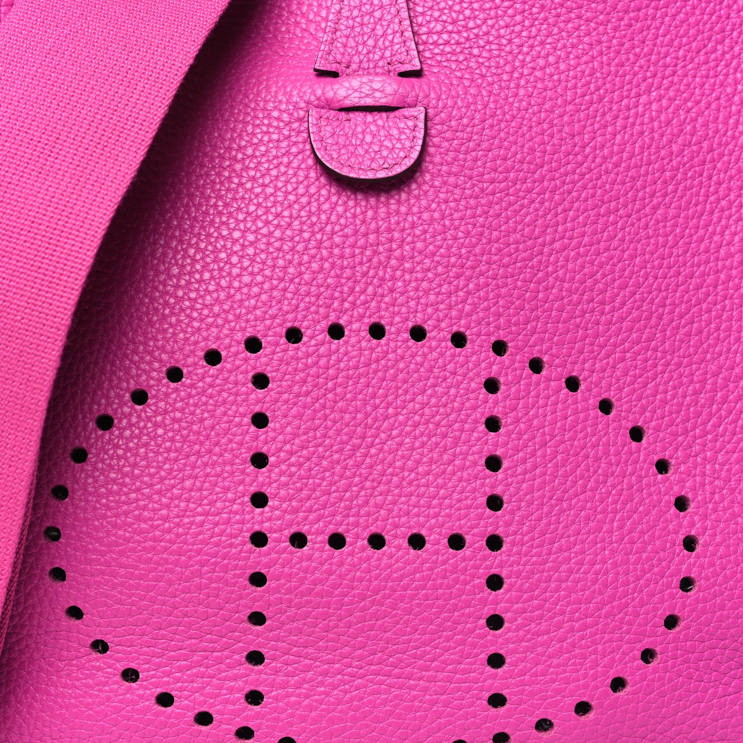 Hermes Taurillon Clemence Evelyne III PM Magnolia 8 of 10