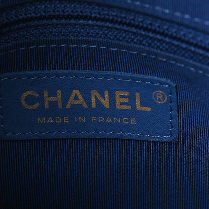 Chanel Caviar Quilted CC Day Camera Case Blue 6 of 9