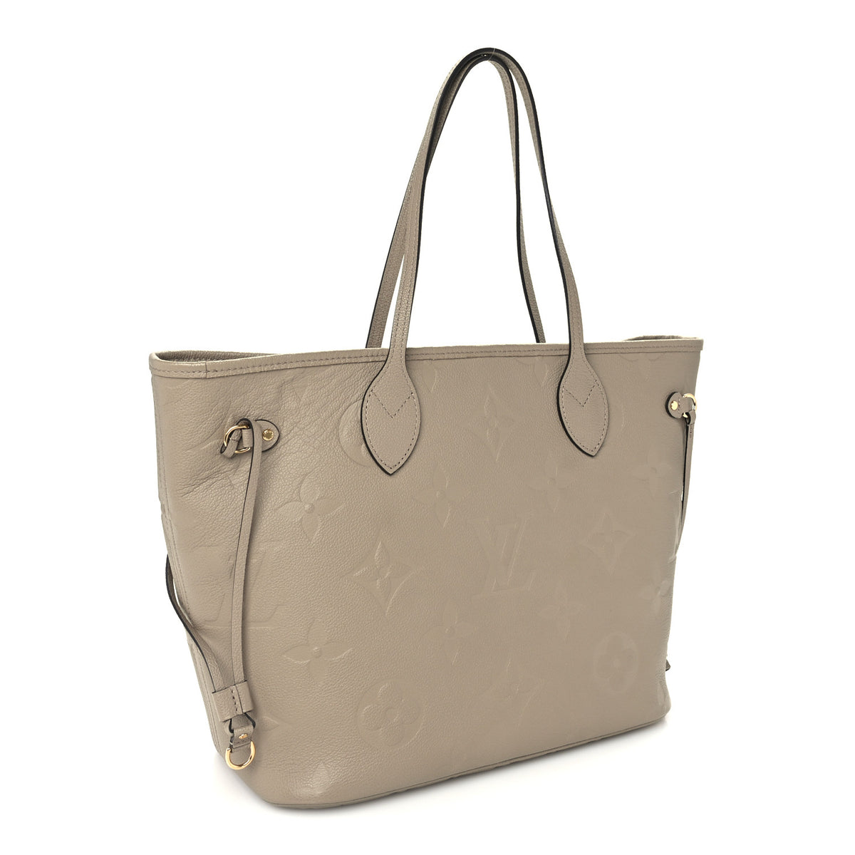 Louis Vuitton Empreinte Monogram Giant Neverfull MM Tourterelle 2 of 8