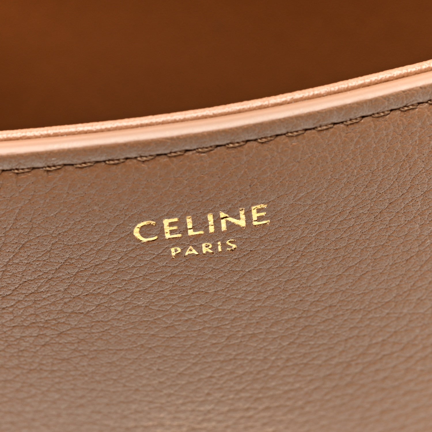 Celine Supple Calfskin Medium Nino Bronze 6 of 9