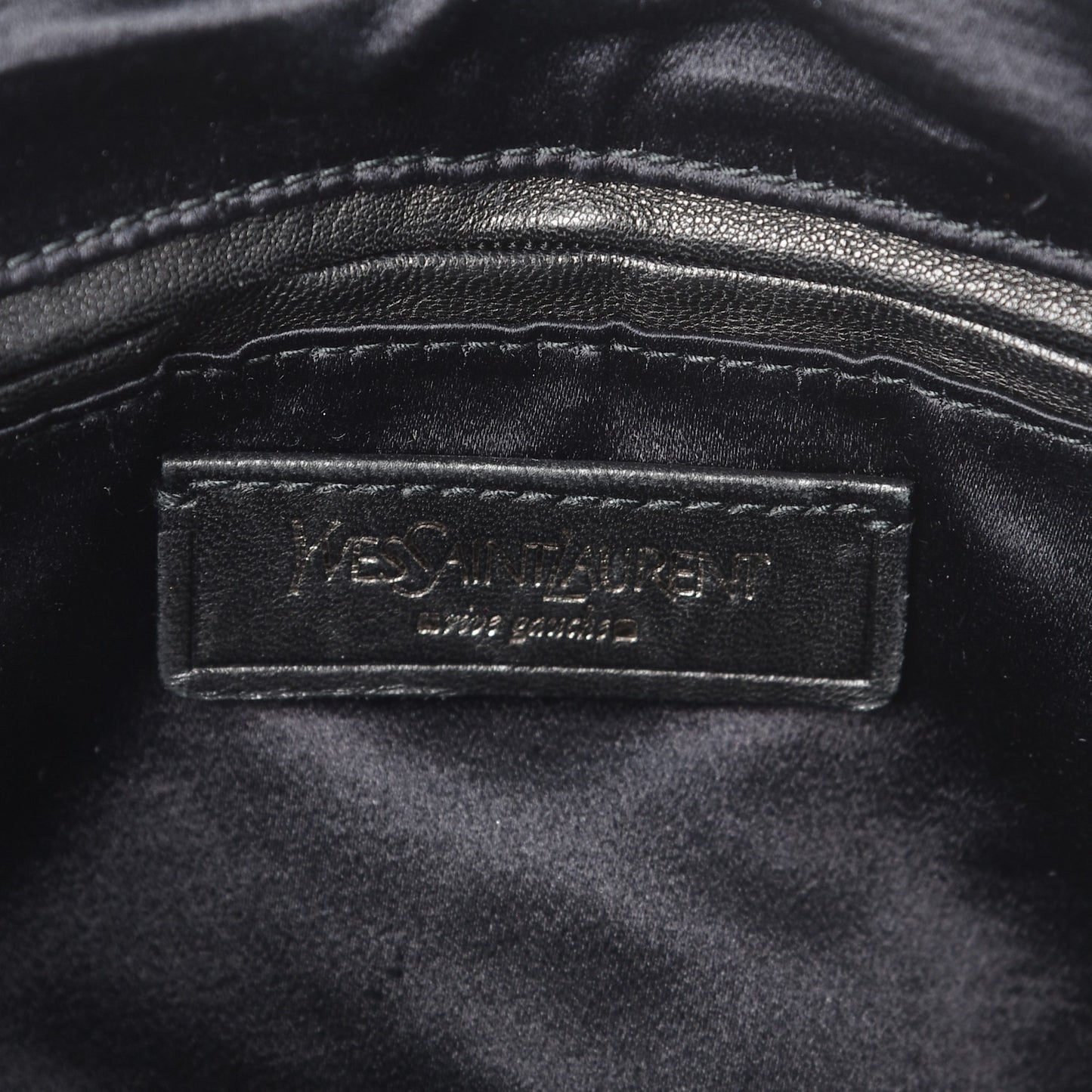 Calfskin Large Vanity Bowler Black