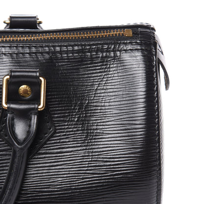 Louis Vuitton Epi Speedy 30 Black 15 of 17