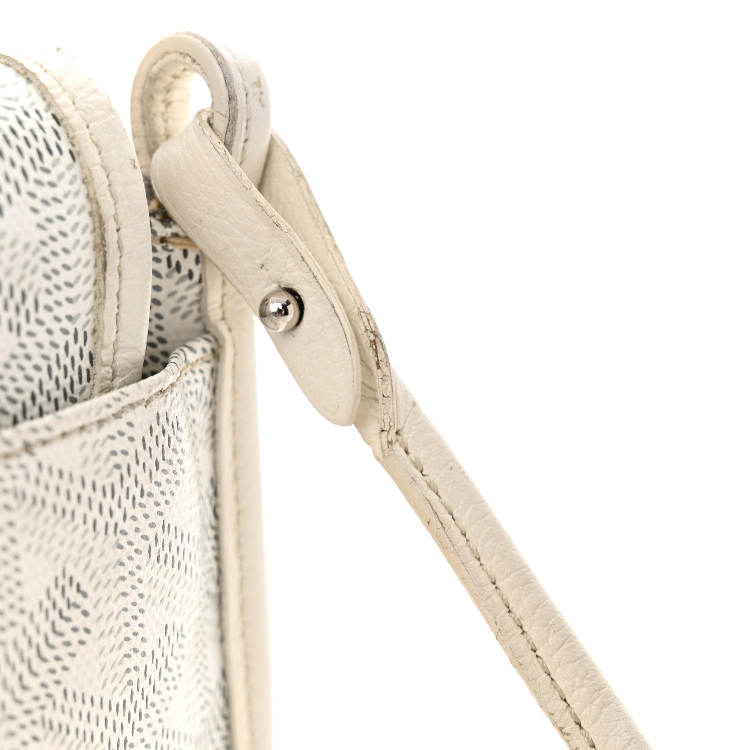 Goyard Goyardine Plumet Wallet Clutch White 19 of 21