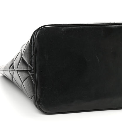 Chanel Lambskin Quilted Medallion Tote Black 9 of 10