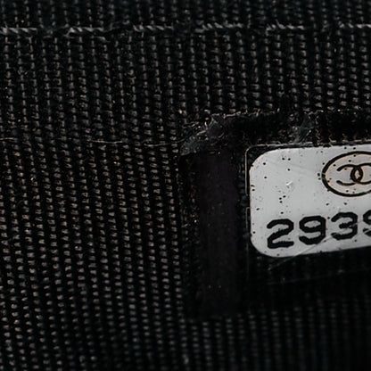 Chanel Lambskin Quilted Chanel 19 Flap Wallet Black 7 of 9