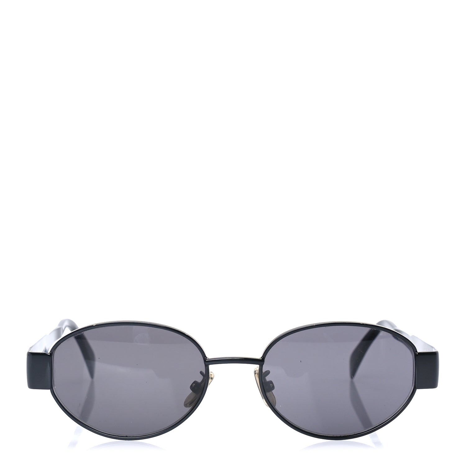 Celine Metal Triomphe 01 Sunglasses CL40235U Black Smoke 2 of 7