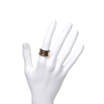 Bulgari 18K Rose White Yellow Gold B.Zero1 Four-Band Ring 55 7.25 2 of 7