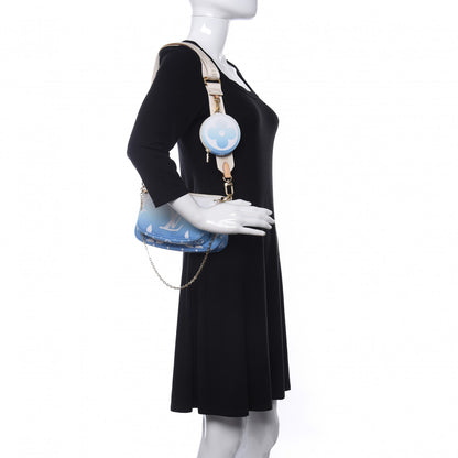 Louis Vuitton Monogram Giant By The Pool Multi Pochette Accessories Blue 2 of 11